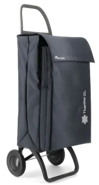 Rolser Termo XL MF RG tmavo šedá / Nákupná taška na kolieskach / 43 l / nosnosť 50 kg