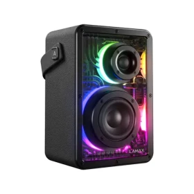 Lamax CyberWave 1 / Bezdrôtový párty reproduktor / 50 W / BT 5.3 / Výdrž až 20h / USB-C / IPX6 / dopredaj (LXWSMCBRW1NBA)