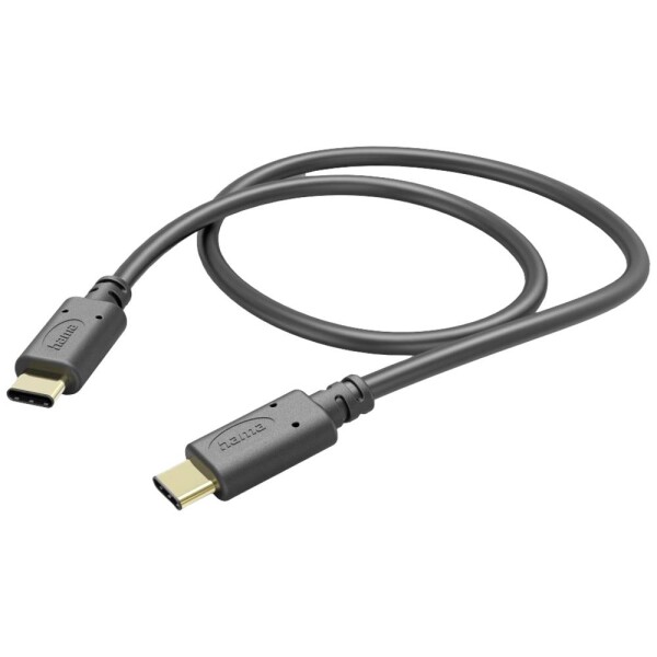 Hama Nabíjací kábel USB USB 2.0 USB-C ® zástrčka, USB-C ® zástrčka 1.50 m čierna 00201591; 00201591