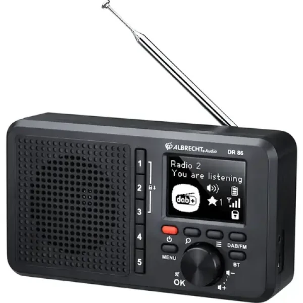 Albrecht DR 86 / Prenosné rádio / FM / DAB+ (27861)