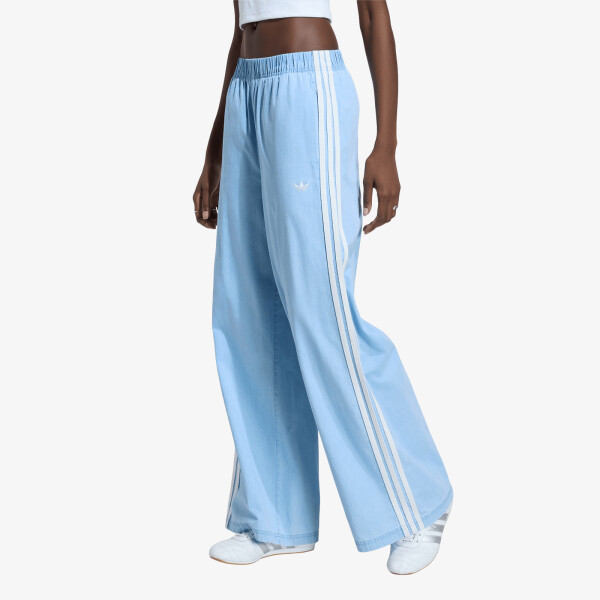 Kalhoty adidas Originals Summer Glow Denim Wide Leg Light Denim XL