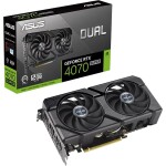 Asus Dual GeForce RTX 4070 SUPER EVO 12GB / 1980 - 2505 MHz / 12GB GDDR6x / 192-bit / 1x HDMI + 3x DP / (16) (90YV0KC1-M0NA00)