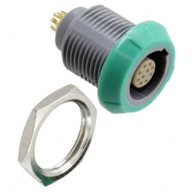 ITT 132043-4054 guľatý konektor DIN, 1 ks; 132043-4054