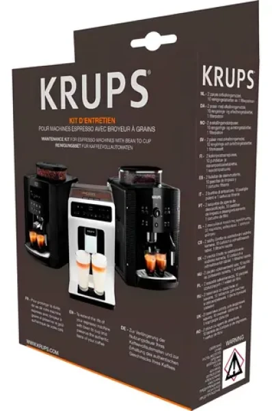 Krups XS530010 / Čistiaca sada pre kávovary / filtračná kazeta / odvápňovač / tablety