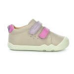 Geox Steppieup Ivory/Dk Pink celoročné členkové barefoot topánky 25 EUR