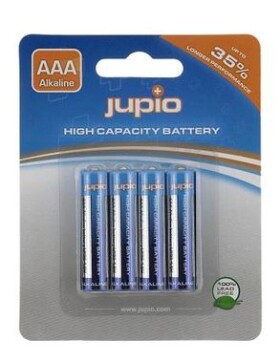 JUPIO LR03 Alkaline AAA - 4ks / alkalické batérie (E61PJPJBAAAA4)