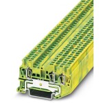Ground modular terminal block ST 2,5-TWIN-PE 3031267 Phoenix Contact; 3031267