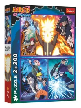 Trefl Puzzle 2v1 Naruto: Dedina Hidden Leaf
