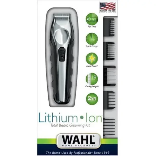 WAHL 9888-1316 LITHIUMION / multifunkčný zastrihávač / šírka čepele: 30 mm / min. 0.5mm / 13 nastavcov (WHL-9888-1316)