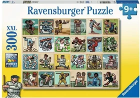 Ravensburger Puzzle Úžasní športovci XXL
