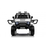 Mamido Mamido Elektrické autíčko OFF ROAD EXTREME 4x4 biele 24V | 200W | 50 kg | EVA | LED | 2,4 Ghz | ECO koža