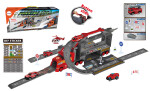 Mamido Mamido Veľký hasičský kamión s parkoviskom a dráhou 1:64