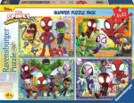 Ravensburger Spidey a jeho úžasní priatelia - 4x42 dielikov/od 4 rokov