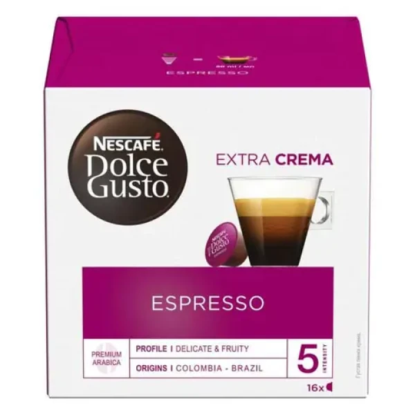 CHIATO Dolce Gusto Espresso 16 ks / Kapsľová káva (KDdgesp)