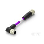 TE Connectivity upravený zástrčkový konektor pre senzory - aktory, TAB62A35501-002, 1 ks; TAB62A35501-002