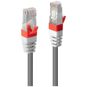 LINDY 45350 RJ45 sieťové káble, prepojovacie káble CAT 6A SF/UTP 0.30 m sivá tienený 1 ks; 45350