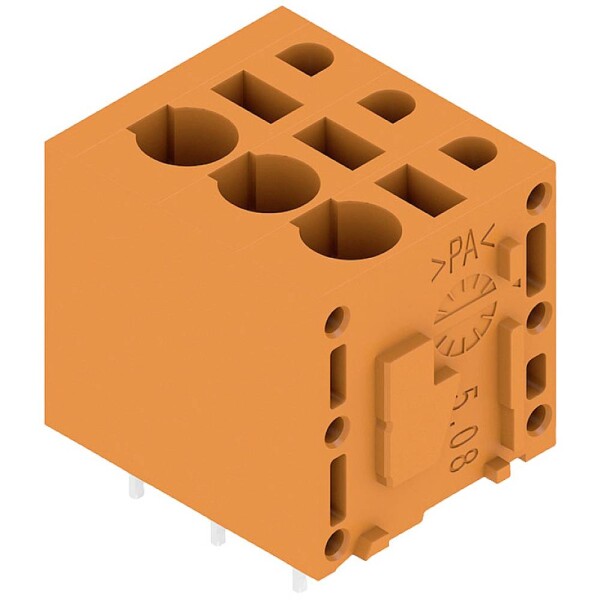 Weidmüller 1331440000 skrutkovacia svorka 2.5 mm² Pólov 3 oranžová 90 ks; 1331440000