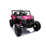 Mamido Elektrické autíčko Buggy UTV X3 Off-Road 4x4 24V ružové