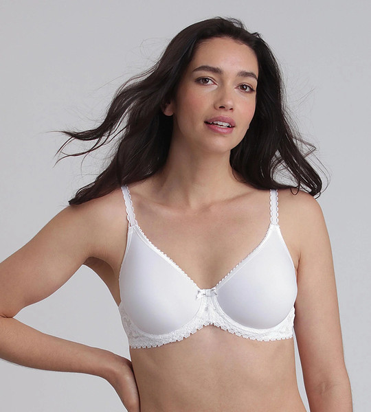 Dámska podprsenka s kosticami PLAYTEX UNDERWIRE PADDED BRA - PLAYTEX - biela 75 D