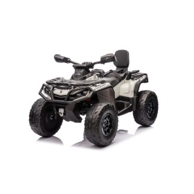 Mamido Detská elektrická štvorkolka Can-Am Outlander ATV sivá