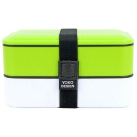 Yoko Design box na jedlo dvojposchodový 1200 ml zelená (3411800016271)