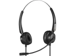 Sandberg Headset Pro Stereo čierna / slúchadlá s mikrofónom / USB + RJ9/11 (126-30)