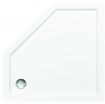 BESCO - Päťuholníková sprchová vanička BERGO - Rozmer C - 6 cm VANKBERG90