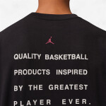 Tričko Jordan Flight Men's Script T-Shirt Black/ Gym Red XXL