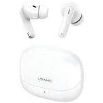 USAMS IF27 TWS biela / Bezdrôtové slúchadlá do uší / Bluetooth 5.3 / Dotykové ovládanie (BHUIF05)