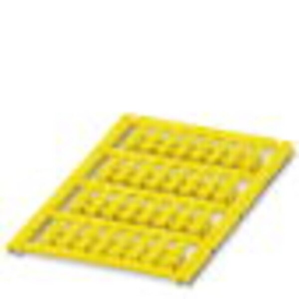 Phoenix Contact 0831211 UCT-WMCO 4,7 (18X4) YE značenie káblov Druh montáže: prichytenie sponami Potlačiteľná plocha: 18 x 4 mm žltá Počet markerov: 32 1 ks; 0831211