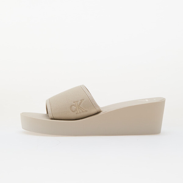 Tenisky Calvin Klein Jeans Beach Wedge Slide Ca Beige EUR 36