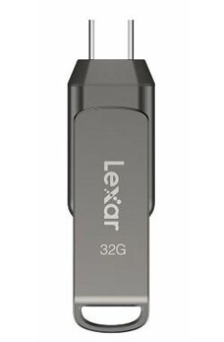 Lexar JumpDrive D400 Dual 32GB / Flash Disk / USB-A / USB-C / Rýchlosť prenosu až: 100MBs (LJDD400032G-BNQNG)