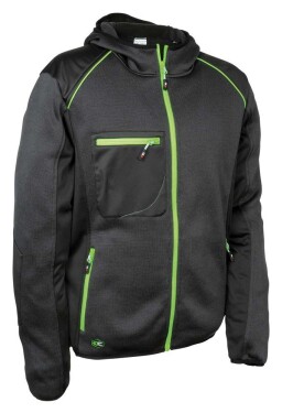 Bunda Cofra UCHAMI Farba: Antracitová/ Zelená, Veľkosť: 3XL (V376_0_04_3XL)