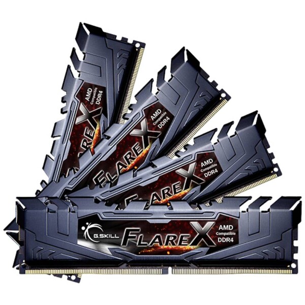 G.Skill Flare X, DDR4, 64 GB, 3200MHz, CL16 (F4-3200C16Q-64GFX)