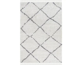Koberec Boho 160x230 cm, biely%