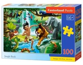 Castorland 111022 Puzzle Kniha džunglí