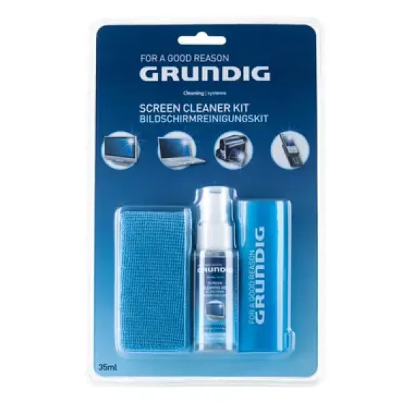 Grundig 33996 / čistiaci set na obrazovky / gél 20ml / utierka z mikrovlákna 20x20cm a štetec na načistoty (GRU-33996)