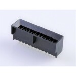 Molex vstavaná pinová lišta (štandardná) Počet pólov 22 444322203 1 ks Tray; 444322203