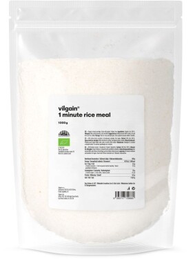 Vilgain Minútová ryžová kaša BIO – 1 000 g