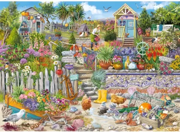 GIBSONS Puzzle Záhrada pri pláži