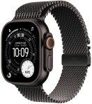 Apple Watch Ultra 3 GPS + Cellular 49mm Black Titanium / Titanium Milanese Loop L Black (MF1T4QF/A)
