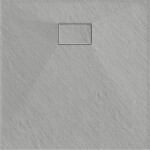 MEXEN - Hugo sprchová vanička štvorcová SMC 80 x 80, sivá 42618080