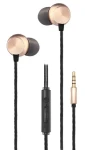 2GO Deluxe čierna, zlatá / Slúchadlá / Do uší / Mikrofón / Jack 3,5 mm (795962)