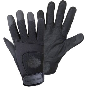 FerdyF. BLACK SECURITY Mechanics 1911-9 Clarino® syntetická koža montážne rukavice Veľkosť rukavíc: 9, L CAT II 1 pár; 1911-9