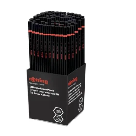 Rotring EXAM 2B čierna / Mikrotužka / tvrdosť 2B / box 72 ks (2090068)