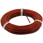 Econ connect KZL2X014RTSW25 opletenie / lanko 2 x 0.14 mm² červená, čierna 25 m; KZL2X014RTSW25