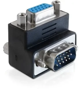 Mercodan Uhlový VGA adaptér čierna / Adaptér / VGA (560047)