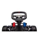 Mamido Detská elektrická motokára BMW Gokart s funkciou driftu biela