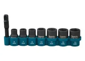 Makita E-12289 / sada nástrčných kľúčov 1|4" v blistri / 8ks (E-12289)