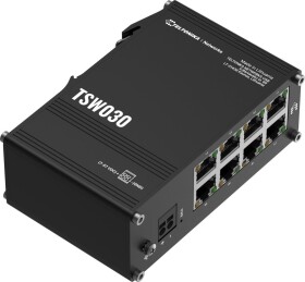 Teltonika Switch TSW030 8xRJ45 porty 10/100Mbps DIN